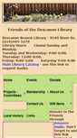 Mobile Screenshot of descansolibraryfriends.org